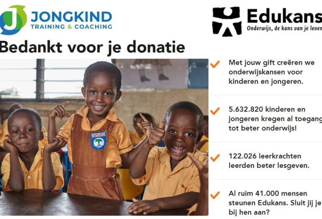 Donatie Edukans 2023 Jongkind Training
